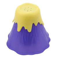 Volcano Shape Microwave Cleaner Kitchen Oven Cleaner Oil Dirt Cleaning Helper Kitchen Refrigerator Cleaning Tools Kitchen Gadget