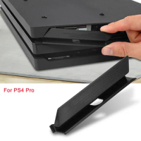 10PCS For PlayStation 4 Game player accessories Black Plastic HDD Hard Drive Slot Cover Door Flap for PS4 Pro Console new brand