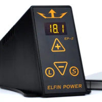 ELFIN EP-2 Tattoo Power Supply Professional Digital LCD Mini Tattoo Power Supply Supply Tattoo Machine vibrator
