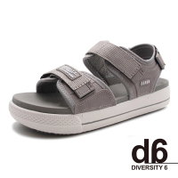 【G.P】d6系列 Q軟舒適織帶涼鞋 女鞋(山羊灰)