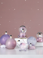 創意宇航員太空人模型擺件家居客廳水晶球裝飾品北歐星空擺設禮物
