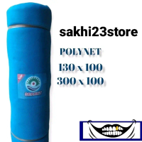 Jaring biru polynet P 50m L 3m kuat awet untuk proyek tanaman kandang perikanan