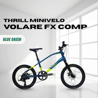 SEPEDA THRILL VOLARE COMP MINI VELO SEPEDA URBAN STYLISH ALLOY 20 INCH BLUE GREEN