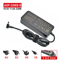 19.5V 11.8A 230W 5.5x2.5mm AC power adapter For ASUS AERO 15-Y9-4K80P AERO 15-X9-RT4K5MP GAMING Laptop Charger ZX8-CR5S1