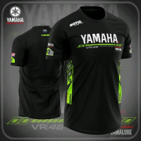 เสื้อยืดมอเตอร์ไซค์กลางแจ้ง Yamaha VR46 ทำจากวัสดุเส้นใยละเอียดพิเศษ ดีไซน์รู เสื้อผ้าทนทานระดับบน