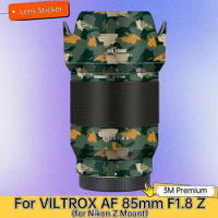 For VILTROX AF 85mm F1.8 Z for Nikon Z Mount Lens Sticker Protective Skin Decal Film Anti-Scratch Protector Coat AF85 1.8 F/1.8