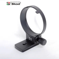 iShoot Tripod Mount Ring for Sigma 100-400mm f5-6.3 DG OS HSM Contemporary Lens Collar Arca swiss Plate Benro Sirui IS-SM140