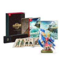 【Nintendo 任天堂】Switch 薩爾達傳說 王國之淚+amiibo薩爾達&amp;洛夫特飛鳥(中文限定版)