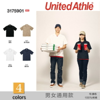 日本 United athle 短袖開襟口袋襯衫
