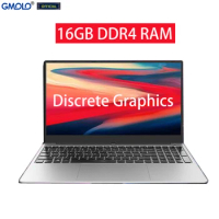 GMOLO 15.6 dedicated Graphics Pentium CPU 16GB DDR4 RAM 256GB SSD + 1TB HDD 1920*1080 HD screen Gaming Notebook Laptop