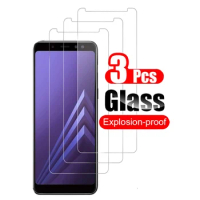 3Pcs Tempered Glass For Samsung Galaxy A3 A5 A7 2016 A6 A8 Plus 2018 J3 J5 J7 2017 J4 J6 Plus Transparent Screen Protector Film