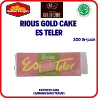 Rious Gold Cake JAPANESE CHEESE Es Teler