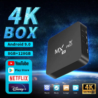 【COD】Kotak TV Pintar Baru 2024 MXQ-PRO 4K HD Android 10.0 Kotak TV Pintar 2.4/5G Dual-WIFI Pemutar M