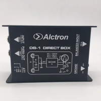 Alctron DB-1 DI Direct Box DI Box passive single channel direct box convert HI-Z signal to LO-Z XLR for Keyboardist,Bassist