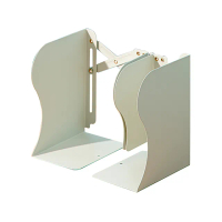 【得力】Deli得力 伸縮鐵書架 220x165x114mm-米白(78631)
