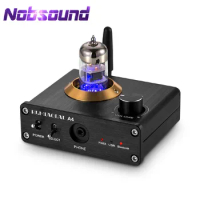 Nobsound Mini Bluetooth 5.0 Tube Headphone Amplifier USB DAC HiFi Stereo Audio Preamp APTX-LL Audio Receiver