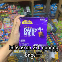 Coklat Cadbury Dairy Milk 11 gram isi 20 pcs