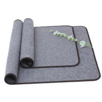 Chinese Calligraphy Drawing Felt Mat, Xuan Paper Painting Felt Desk Pad for Practice Chinese Calligraphy Brush Paintings Writing