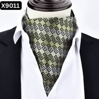 ANTONIO SCARF - ASCOT TIE CRAVAT dasi pesta wedding scarf X9011