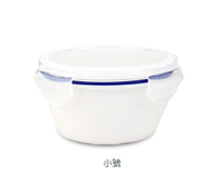 堯峰陶瓷 輕鬆扣陶瓷-保鮮碗 小號 單入 (保鮮碗|蓋碗|微波|泡菜沙拉碗|上班族便當|月子餐專用)