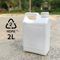 [百貨通]全新HDPE 塑膠容器 塑膠瓶 塑膠桶 塑膠罐 2公升 (2入組)