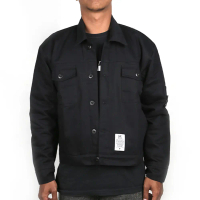 SV.Brands - Oliver Black Cropped Jacket - Jaket Outwear Pria Wanita