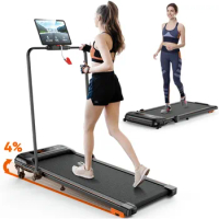 2.5HP Treadmills for Home/Office Treadmil Treadmill With Incline Foldable Walking Pad Under Desk Remote Control/App Control Body