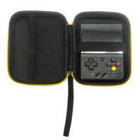 EVA Game Console Storage Bag Dustproof Game Console Protection Bag with Lanyard for Miyoo Mini/miyoo Mini+/RG35XX/RG353V/RG353VS