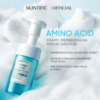 【video】SKINTIFIC Amino Acid Ultra Gentle Cleansing Mousse 100ml Pembersih Wajah Facial Cleanser Sabu