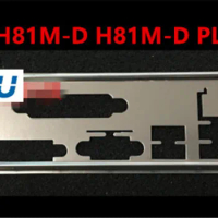 New I/O shield back plate bracket of motherboard for ASUS H81M-D H81M-D PLUS Baffle Back plane Backp