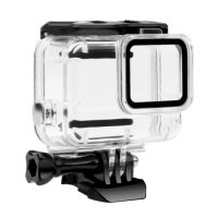 Waterproof Case with Bracket Accessories Shell 30m/98.42ft Underwater Protection Case for Gopro Hero 7 Sports Camera Accessories