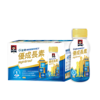 【QUAKER 桂格】優成長素即飲配方235mlx6入/盒低糖配方(9成有感 生長曲線攀升。42種營養素+3重蛋白+乳酸菌)