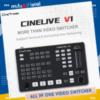 LiveGear Vinega x1 Compact 4-Channel HDMI Streaming Video Switcher dengan 4 Input HDMI, 1 Output PGM