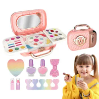 Make Up Set Girls Toys Girls Beauty Cosmetic Kit Children Play Makeup Kids Toys Cosmetic Beauty Set Birthday Gift For Kids Girls