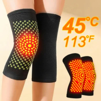New Winter Self Heating Knee Sleeve Tourmaline Brace Support Far Infrared Keep Warm Knee Warmer Self-heating Knee Pads