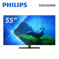 【Philips 飛利浦】 55型4K 120Hz OLED Google TV智慧聯網顯示器(55OLED808)