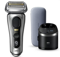 (2年保固全新) 德國製  BRAUN 德國百靈 Series 9 Pro+ 9577CC 刮鬍刀 wet&dry  附清洗液 日版原裝進口 父親節禮物