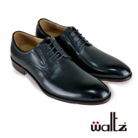 【Waltz】質感 側V綁帶 牛皮 紳士鞋 皮鞋(4W111079-02 華爾滋皮鞋)
