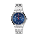 Swatch SISTEM BOREAL 自動上鍊機械錶 42mm 藍色海軍風設計