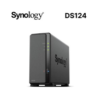 【現折$50 最高回饋3000點】  Synology DS124 網路儲存伺服器