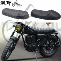 摩托車坐墊 CG125復古改裝通用座包超短CG毛毛蟲坐墊駝峰座包平座