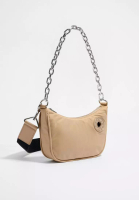 Bimba Y Lola Bimba Y Lola S Nude Nylon Moon Bag