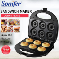 Sonifer Donut Maker Alat Pembuat Donut / Sandwich Maker Elektrik SF-6066