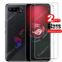2PCS FOR ASUS ROG Phone 5 Ultimate 6.67" HD Tempered Glass Protective On ROG5 Phone5s Phone5 5S Pro Screen Protector Film Cover