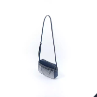 MICHAEL KORS Tas MICHAEL KORS MK MONOGRAM SHW GRADIENT WHITE NAVY CHAIN CAMERA BAG 100% ORIGINAL