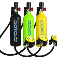 Diving Oxygen Tank Lung Scuba Cylinder Portable With Breathing Valve Underwater Outdoor New In 10 Minutes Mini Breather Snorkel