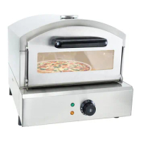 110V 220v 1800W Pizza Oven Desktop Electric Pizza Machine Outdoor Pizza Oven Stainless Steel Pizza Oven