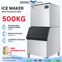 Mashin - Mesin Es Batu Kristal 500KG/24Jam Ice Maker Machine Kapasitas Sangat Besar