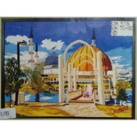 PAKET KRISTIK ORCHID MOTIF MASJID OR 378