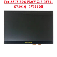 13.4 inch 120HZ Assembly For ASUS ROG FLOW X13 GV301QH GV301Q GV301 13.4 Inch 120HZ LQ134N1JW52 With Touch LCD Screen Assembly